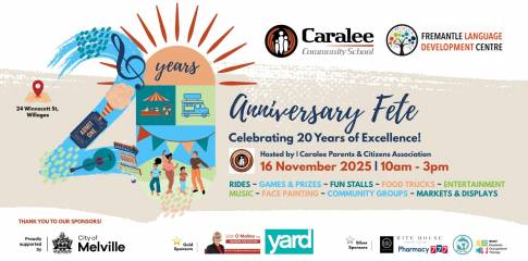 Caralee Community 20th Anniversary Fete