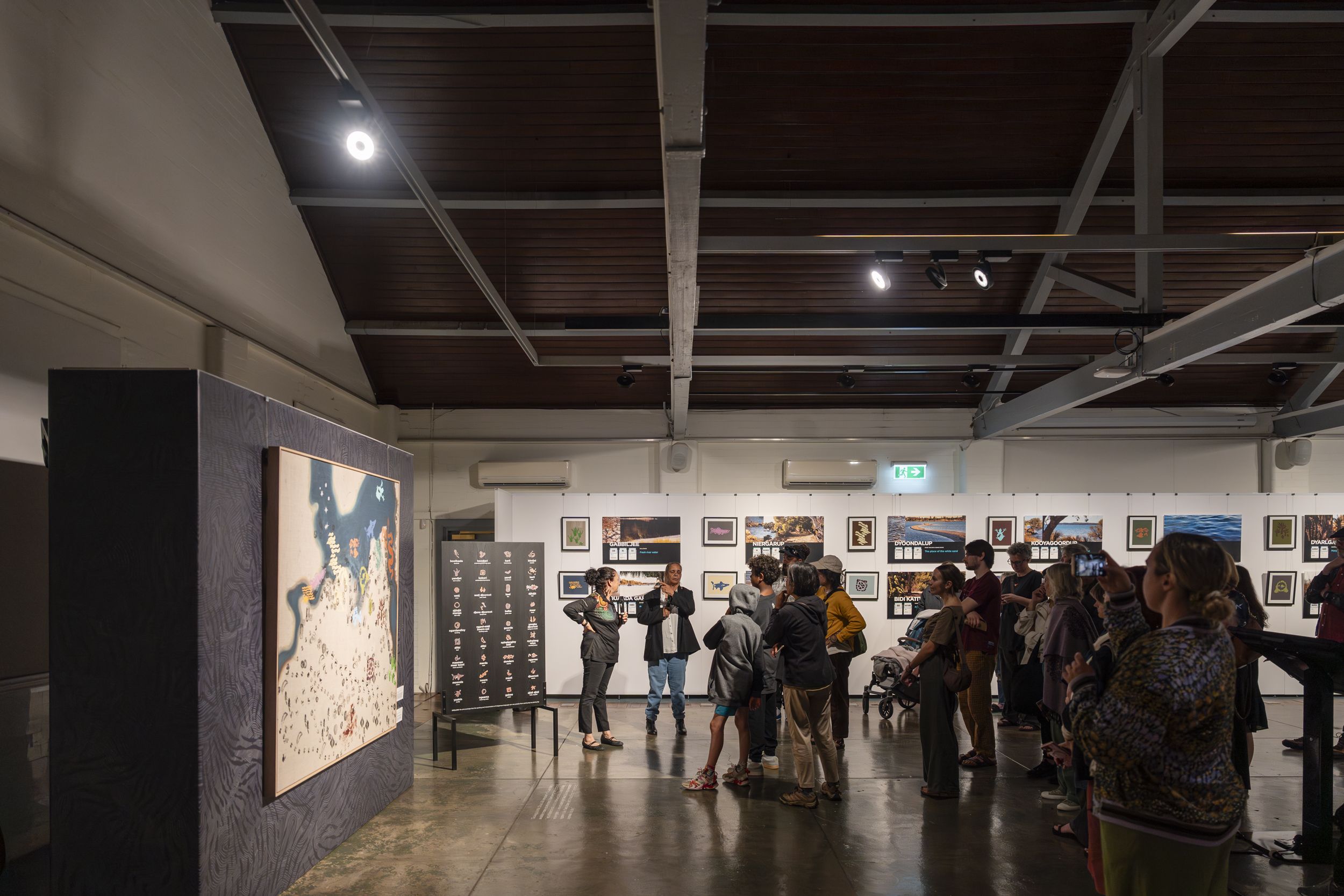 Doontanboro Kura Exhibition - Mapping Boodja - Photographer Hugh Sando