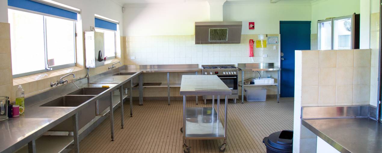 There is access to a hot water unit in the kitchen