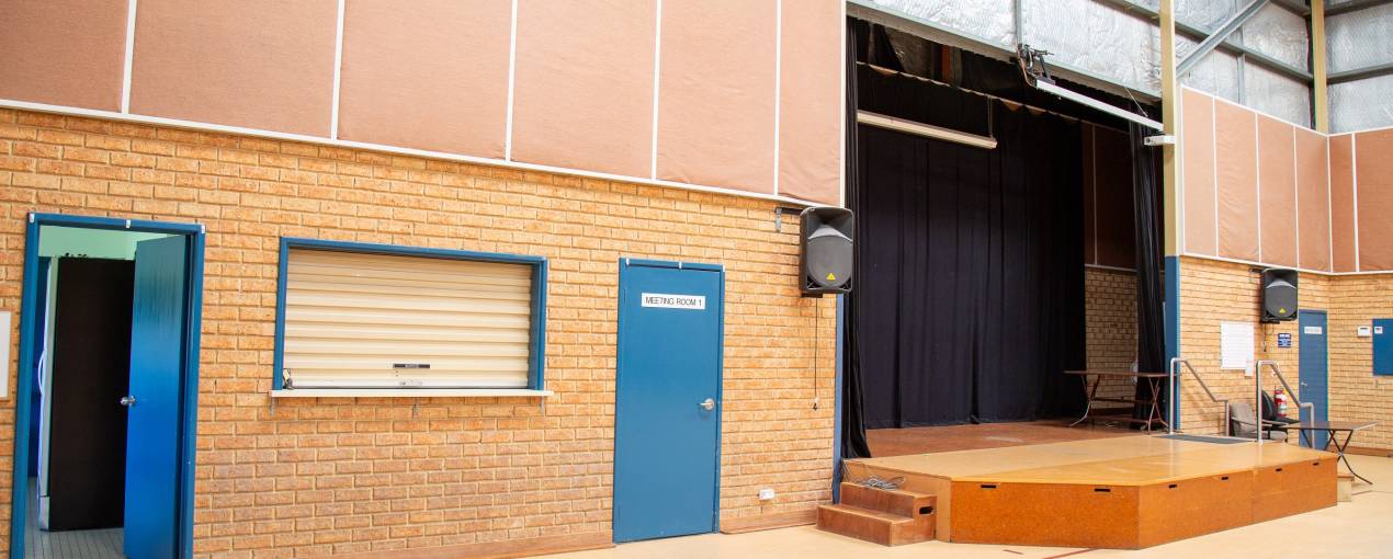 The Meeting Room can be accessed from within the Main Hall