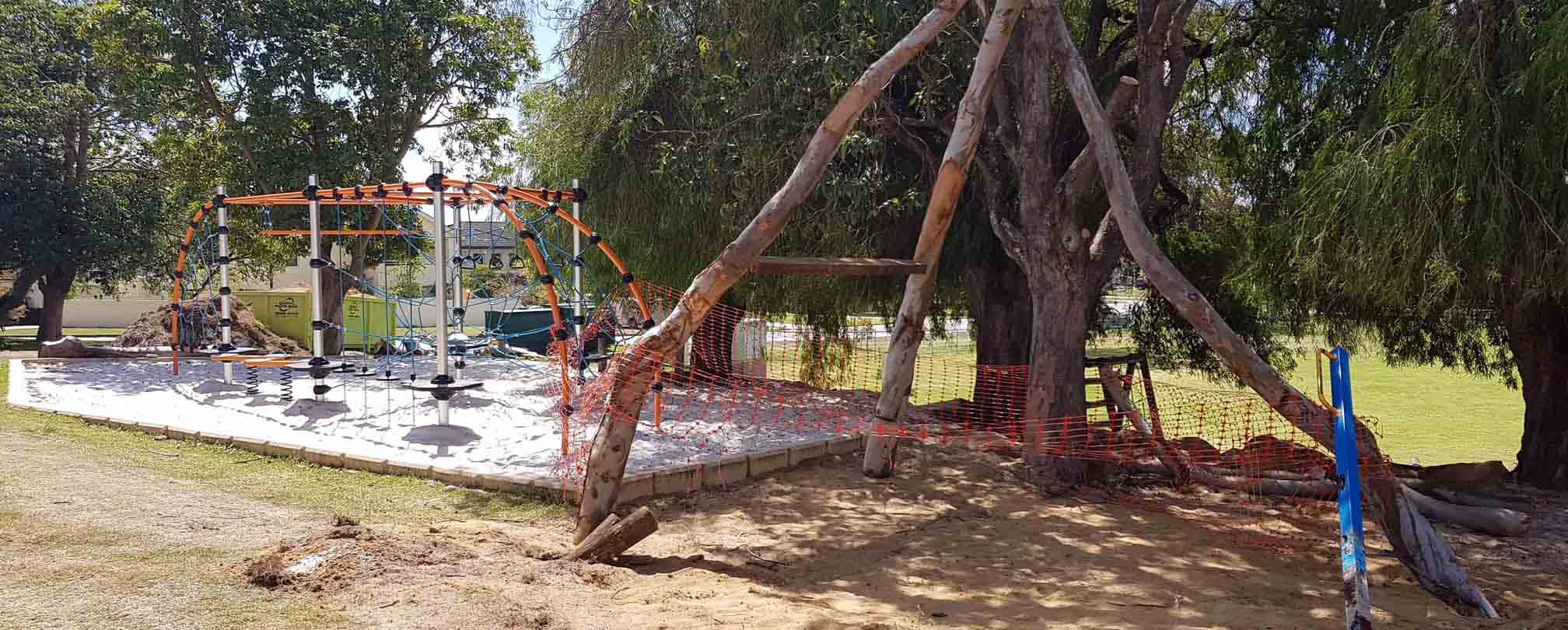 Attadale Primary School Nature Play project underway 
