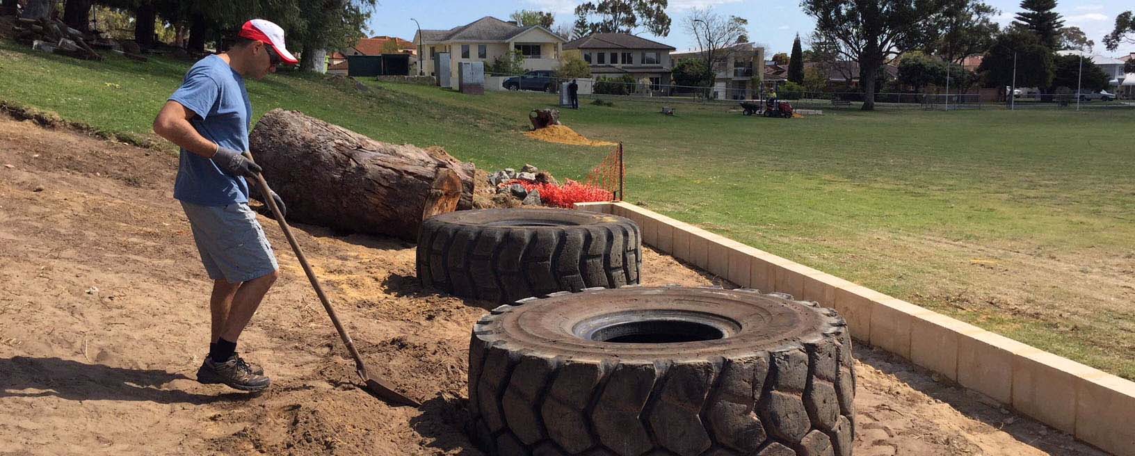 Attadale Primary School Nature Play project underway 