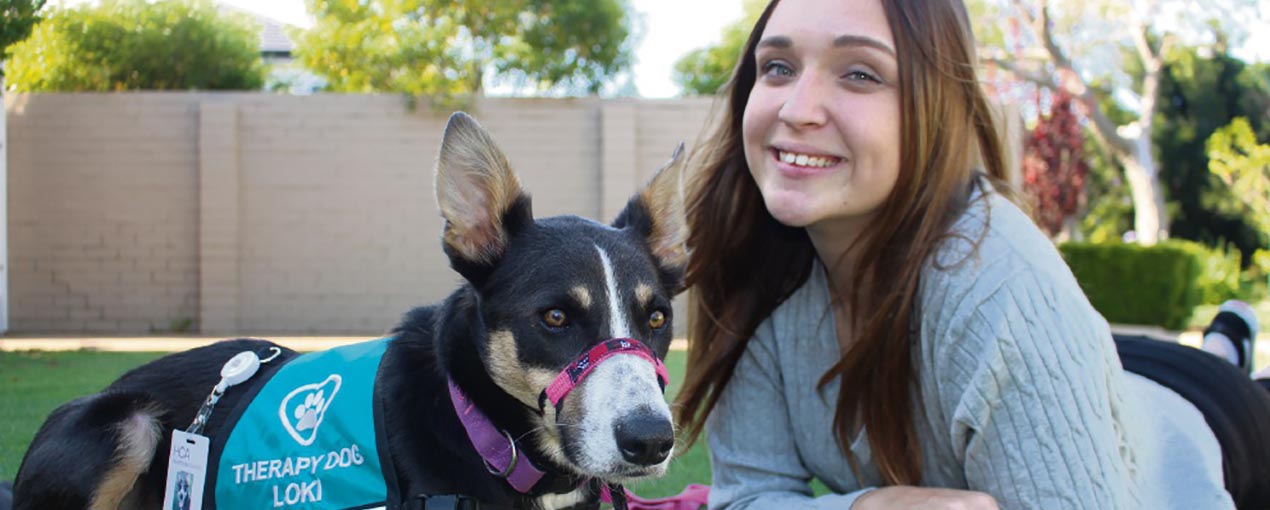 Loki and Tara Lord - Image by the Bryce Luff, Meville Times