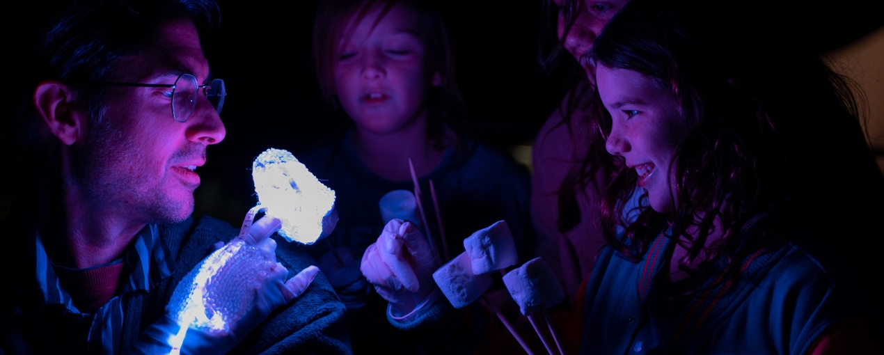 Melville Midwinter is a family friendly event, with lots for children to engage with along with their carers - you can even toast marshmallows!