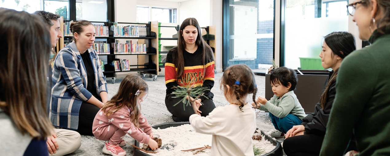 Bring the family to Koolangka Waangkiny - Noongar Cultural Storytime or any of the special themed library storytime sessions during National Reconciliation Week.