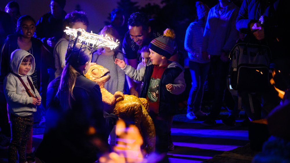 Enjoy the night’s offerings at your own pace. 