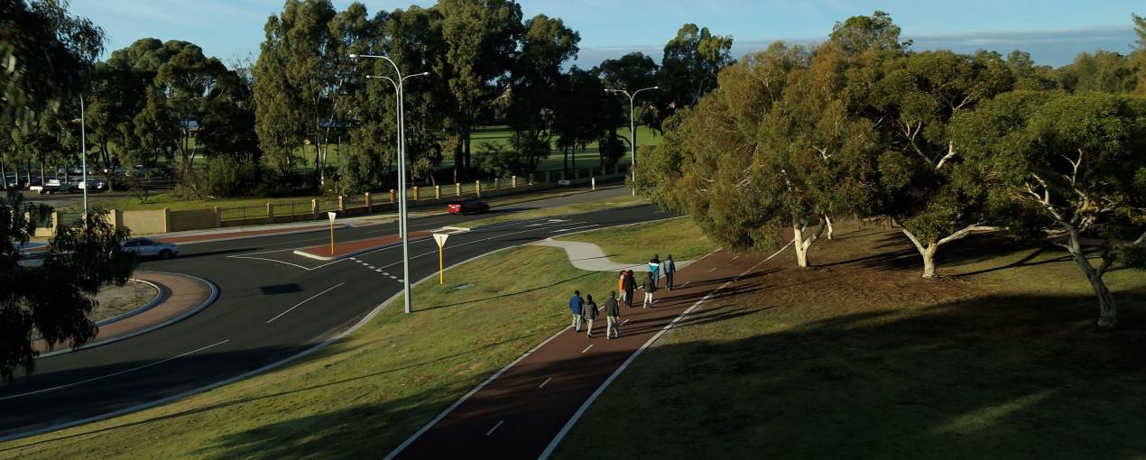 New shared path in Murdoch