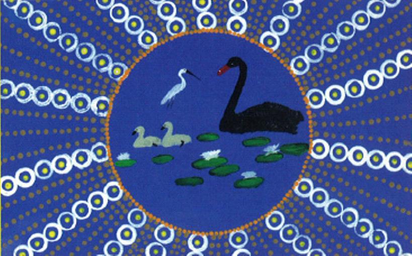 Noel Kaya Morrison  ‘Untitled (Swan and Cygnets)’ 