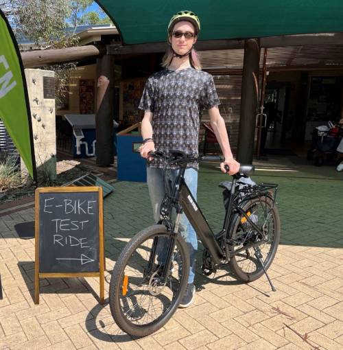 Explore ebikes, active transport and public transport options.
