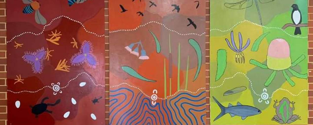 Palmyra Primary School P&C’s Noongar 6 Seasons Mural  