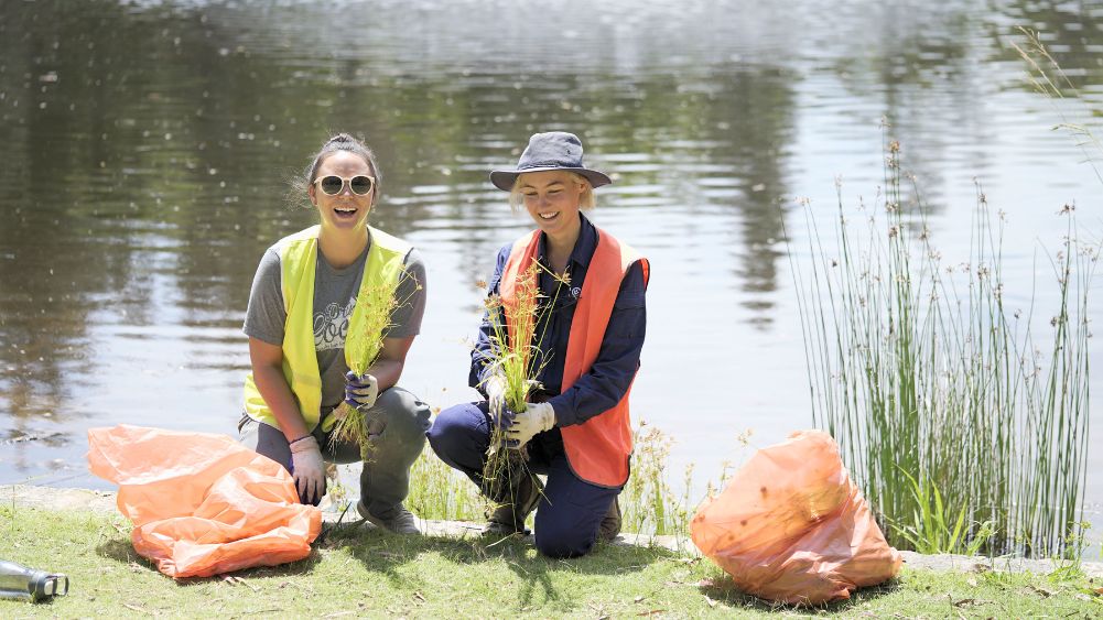Supplies and support for environmental initiatives