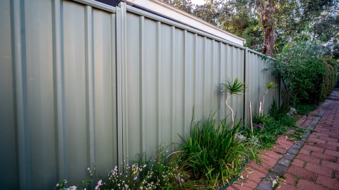 Building a Fence or Retaining Wall