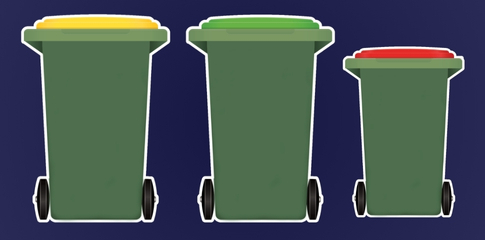 Residential bins and collection days