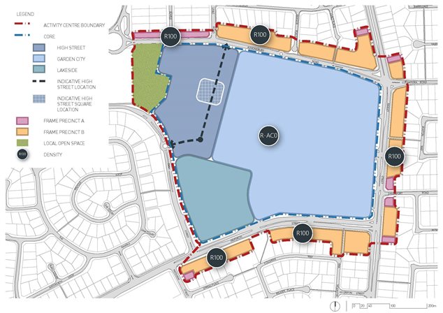 Westfield Garden City Map Melville City Centre Structure Plan - City Of Melville