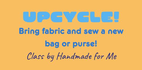 Upcycle Sewing - Make a bag or purse