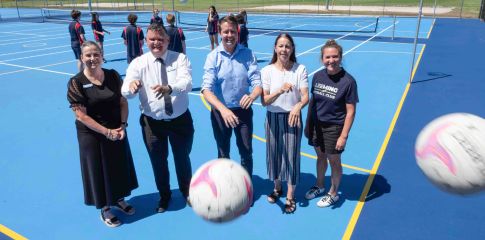 Hundreds of Melville sportspeople to benefit from upgraded courts 