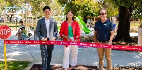 Fun, learning and safety all part of Ric Vosper Reserve upgrade 