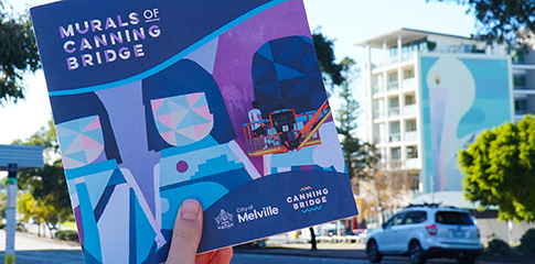 Explore public art of Canning Bridge with new mural walk