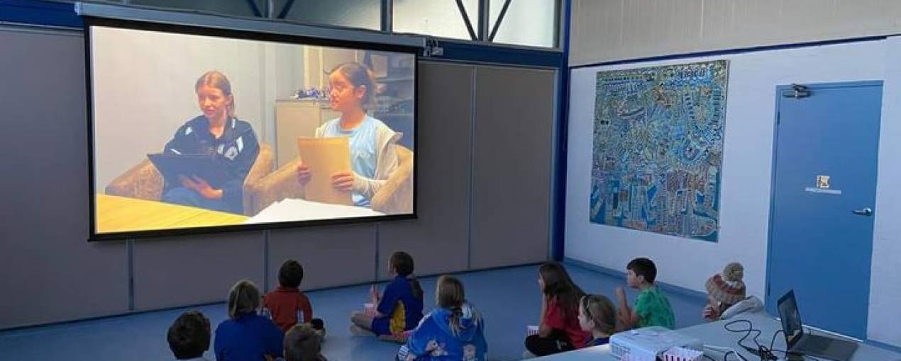 There is a projector available for use in the Multi Purpose Room