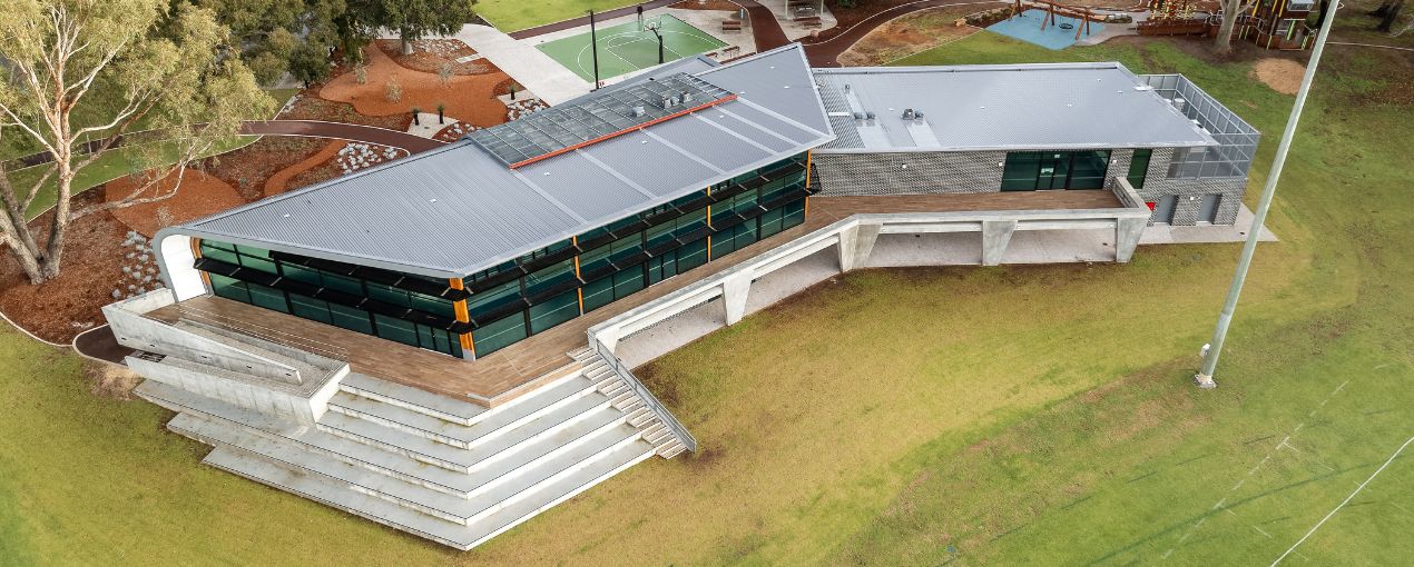 Shirley Strickland Sport and Community Pavilion Outside and Surrounds