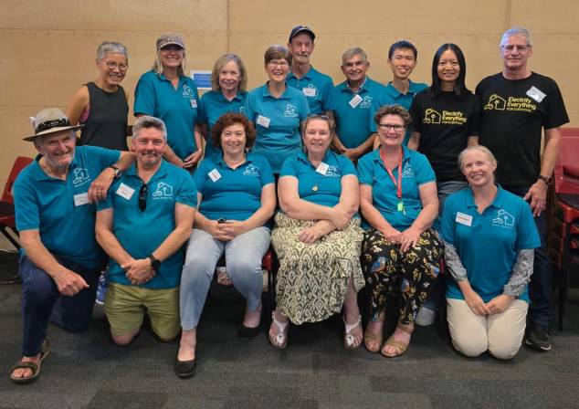 Group photo of members of Melville City Climate Action Network