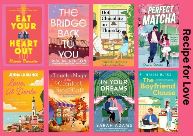Recipe for Love book covers