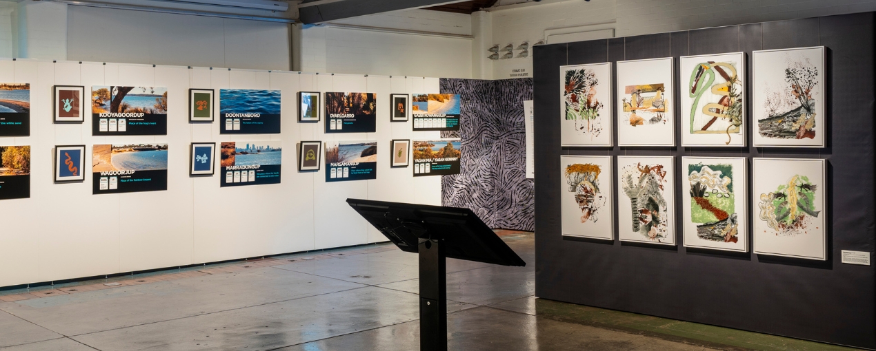 Doontaboro Kura | Melville Waters Dreaming - Place Names Melville exhibition 2024