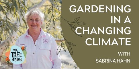 Image of Sabrina Hahn in a garden