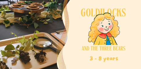 Goldilocks and the three bears, for ages 3 to 8 years