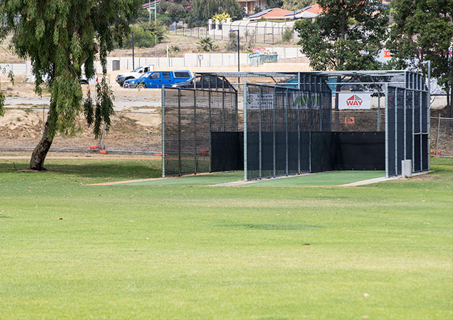 photo of cricket nets at Alan-Edwards reserve