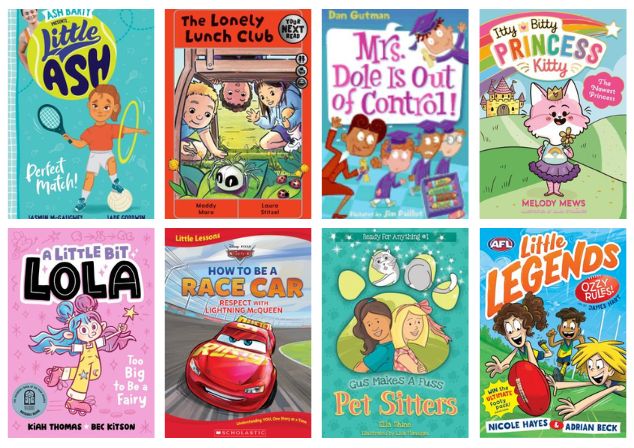 Books for Emerging Readers book covers