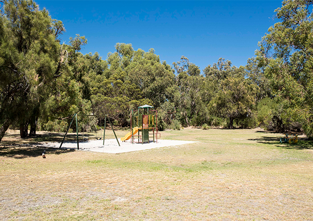 a photo of the playground at Al Richardson Reserve