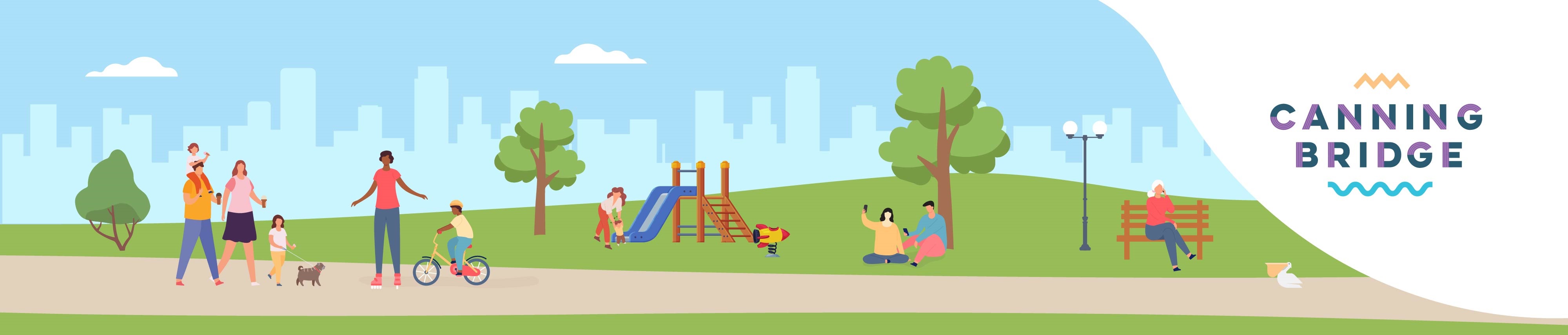 Moreau Mews Town Square Banner