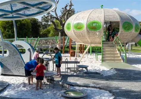 Children playing at Bob Gordon Reserve