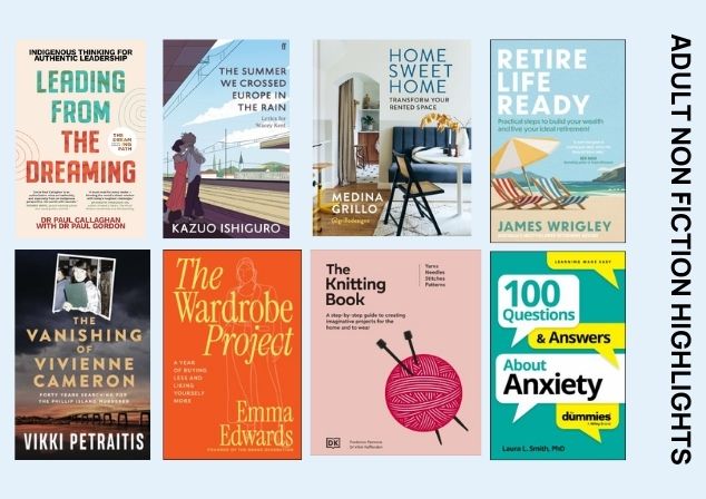 Adult Non-fiction Highlights book covers
