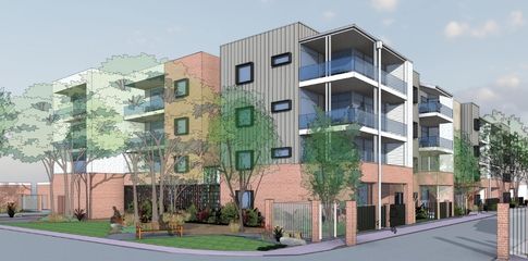 A render of the updated proposal for 40-44 Worley Street in Willagee