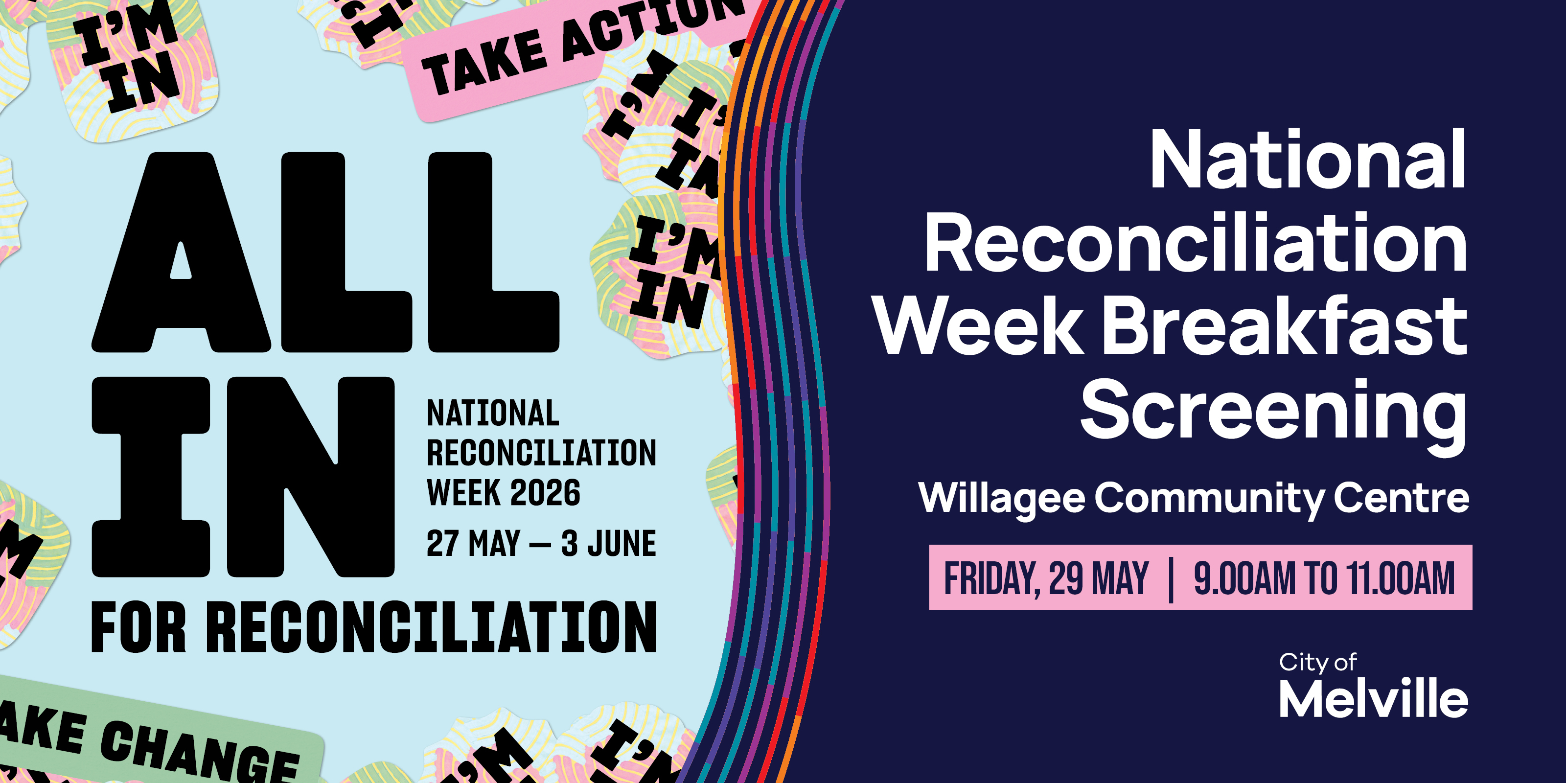 National Reconciliation Week Breakfast Screening - Fri 29 May