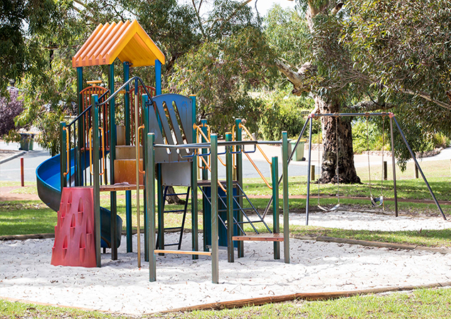 Photo of playground at Allison Harris Park