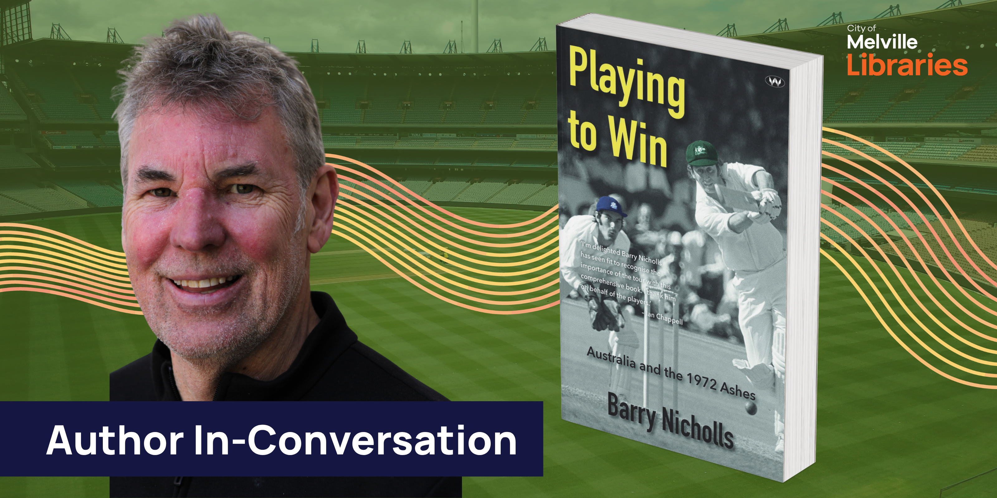 Author In-Conversation: Barry Nicholls