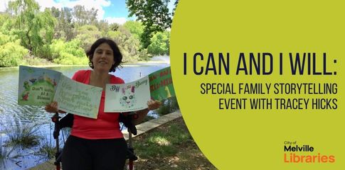 I Can and I Will: Special family storytelling event with Tracey Hicks