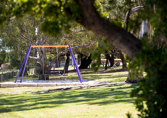 photo of playground at anthony dodd reserve