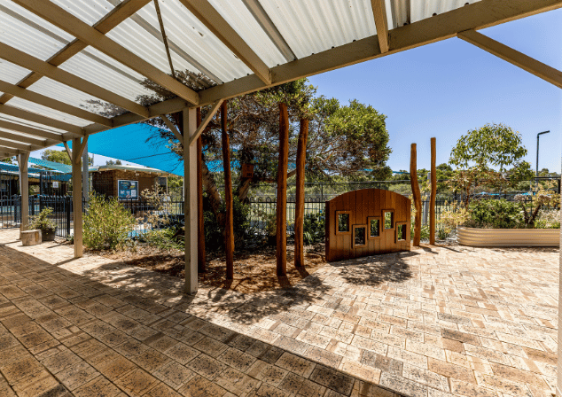 Image of the Blue Gum Community Centre's outdoor space and community areas