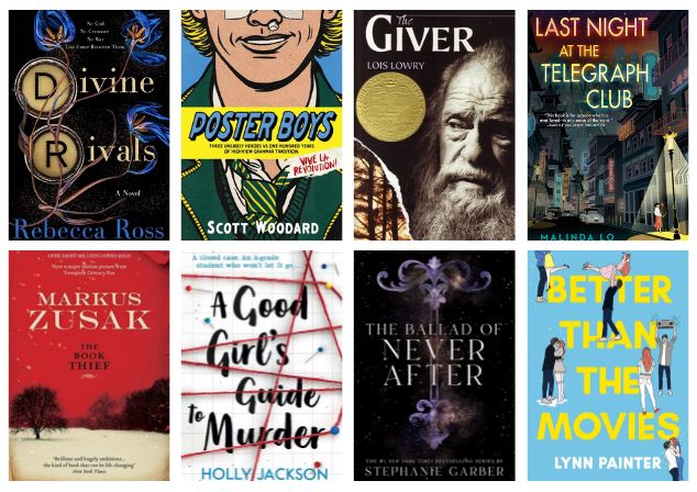 YA Booktok 2026 book covers