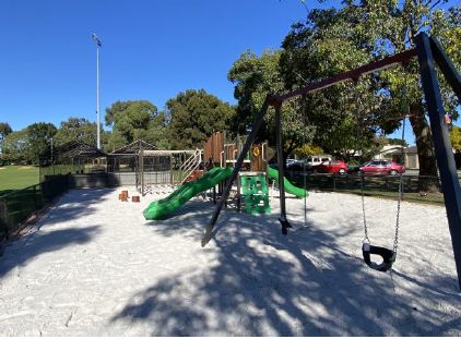 Photo of playground in sandpit