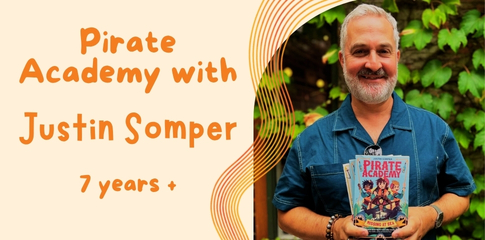Pirate Academy with Justin Somper for ages 7 years +
