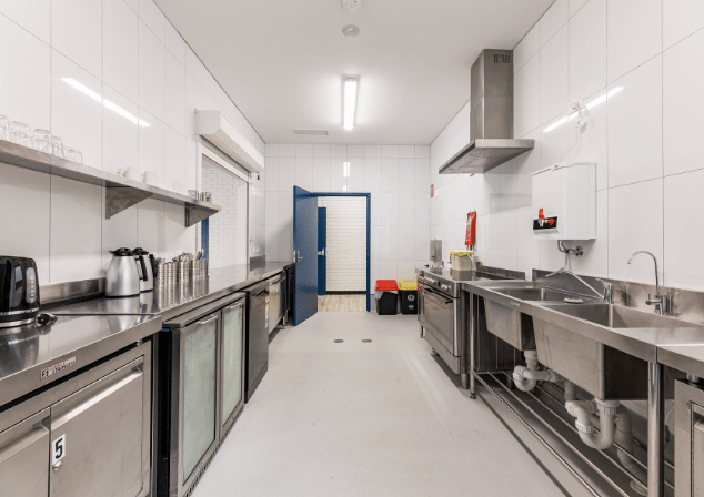 Image of the Blue Gum Community Centre kitchen space