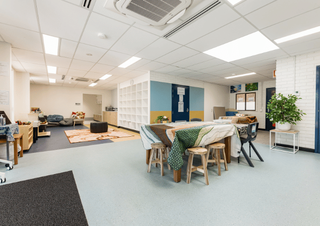Image of the playgroup and kids creche at the City of Melville Blue Gum Community Centre