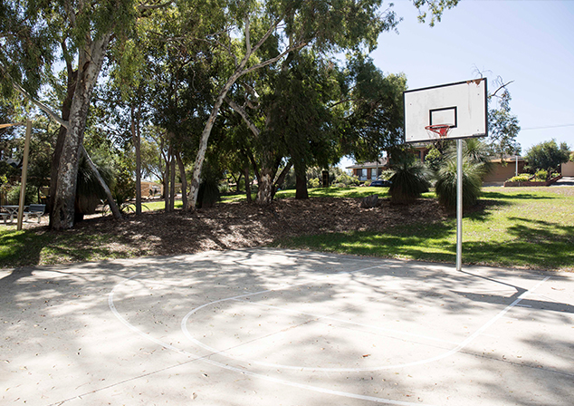 Basketball court