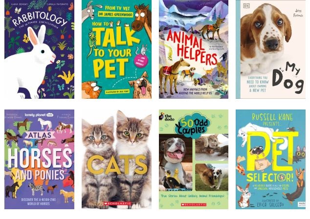 The Joy of Pets book covers