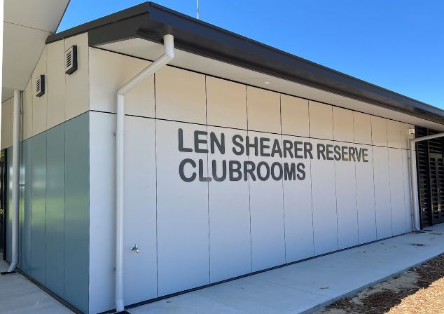 Len Shearer Reserve Clubrooms